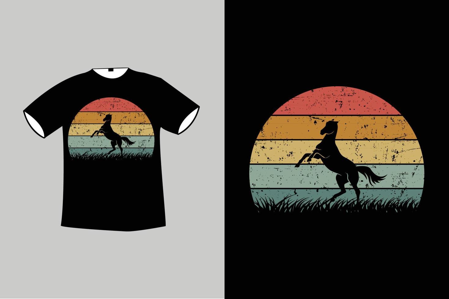 Retro-Vintage-T-Shirt-Design vektor