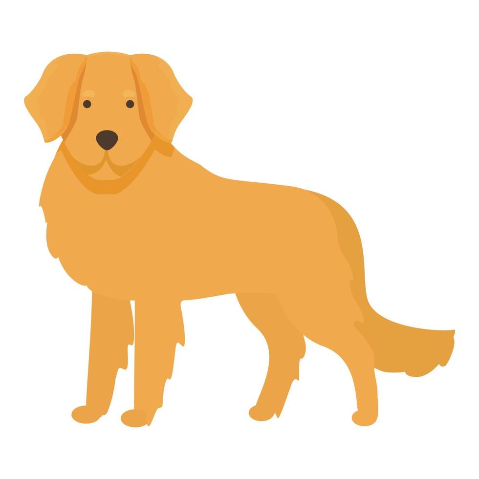 djur- sällskapsdjur ikon tecknad serie vektor. hund retreiver vektor