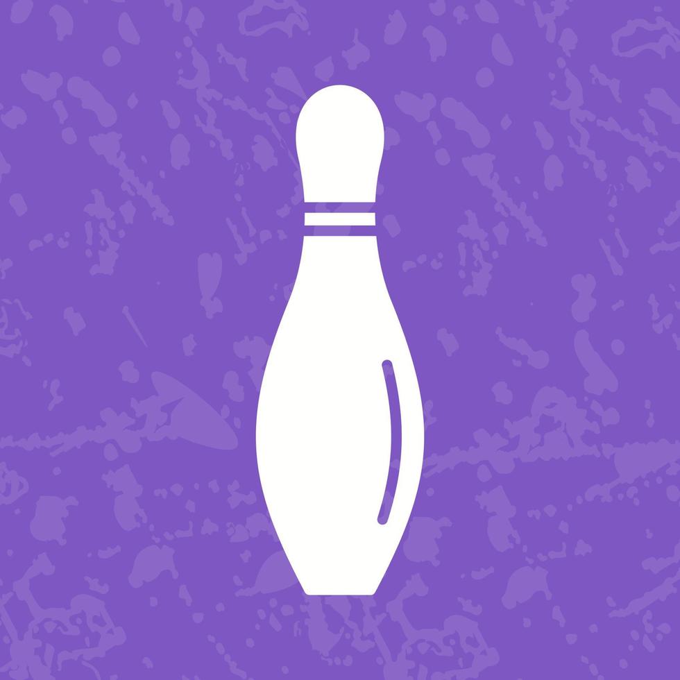 Bowling-Pin-Vektor-Symbol vektor