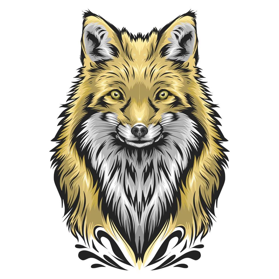 Fuchsvektorillustration vektor