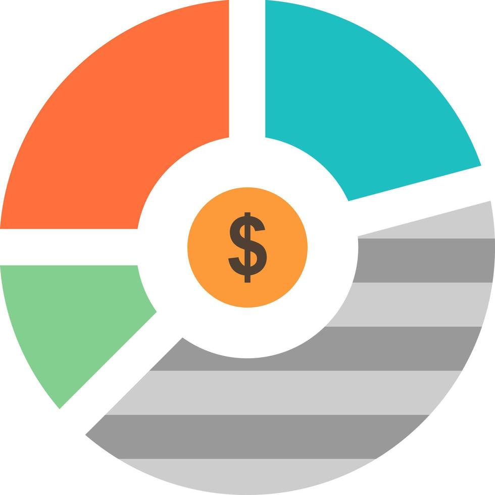 Diagramm Analyse Balken Business Graph Seo Statistik flache Farbe Symbol Vektor Symbol Banner Vorlage