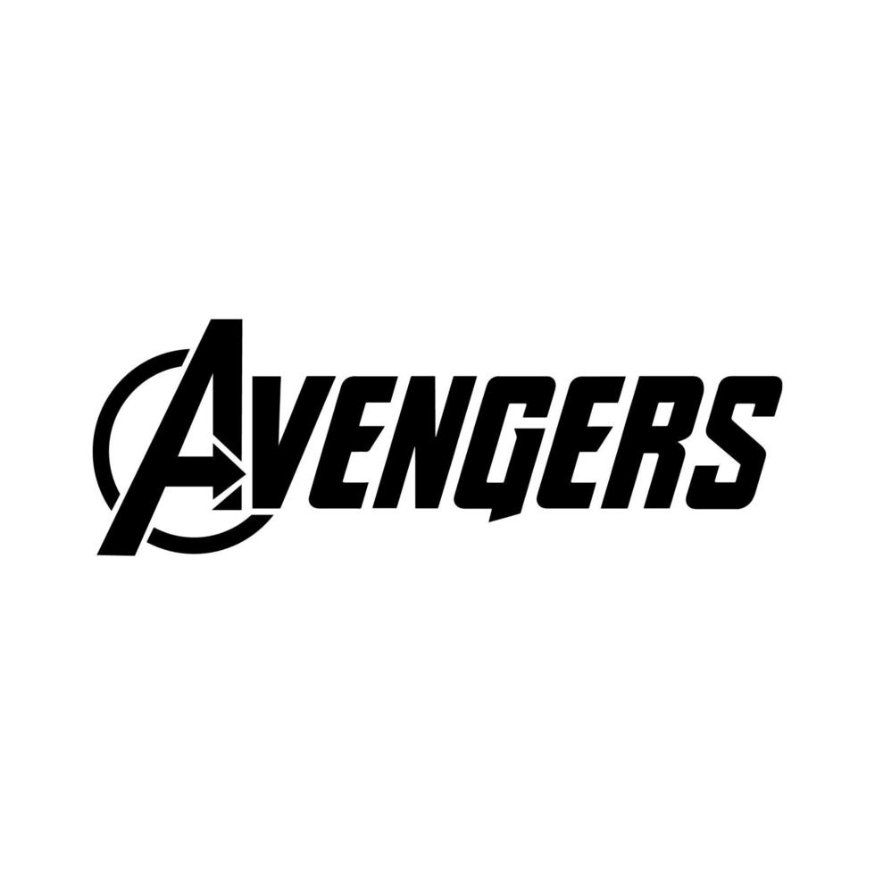 avengers logotyp vektor, avengers ikon fri vektor