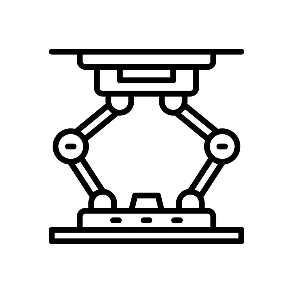 hydraulisk domkraft ikon för din hemsida, mobil, presentation, och logotyp design. vektor