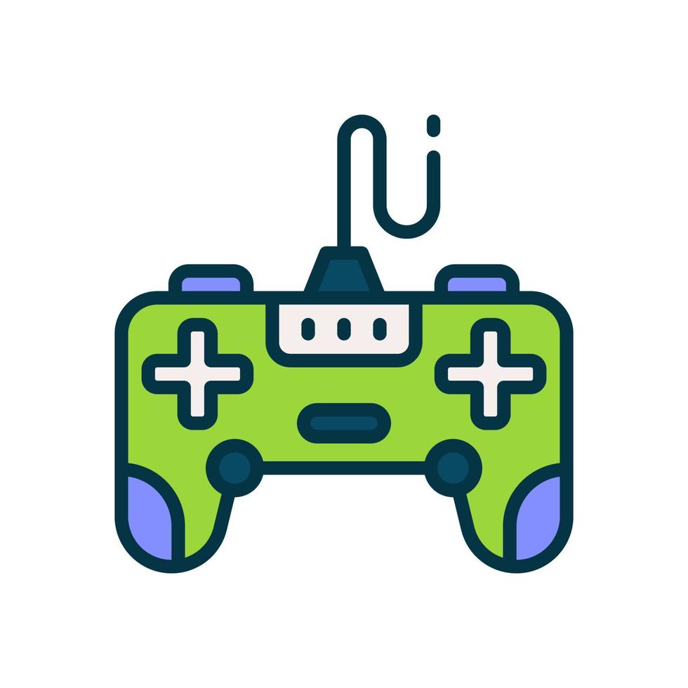 Gamepad-Symbol für Ihre Website, Ihr Handy, Ihre Präsentation und Ihr Logo-Design. vektor