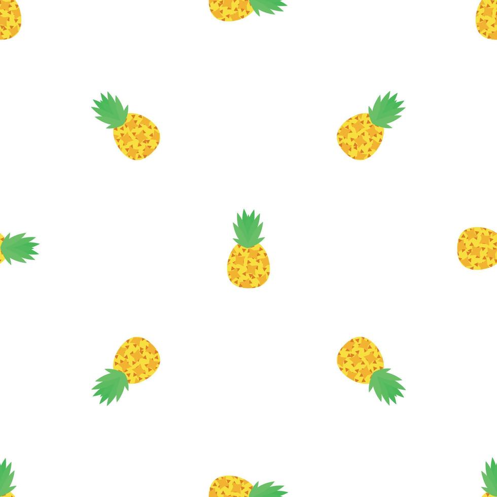 Ananas Muster nahtloser Vektor