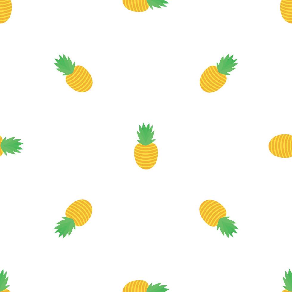 ananas mönster sömlös vektor