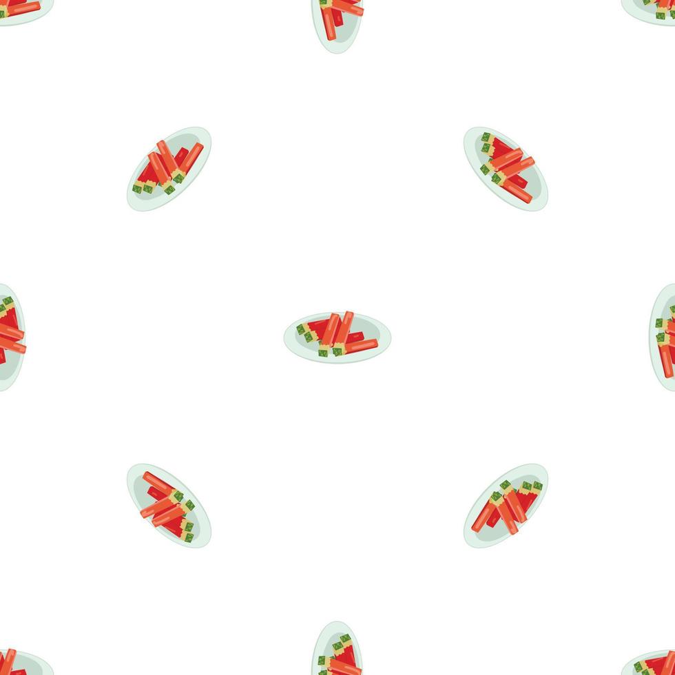 vattenmelon pinnar mönster sömlös vektor
