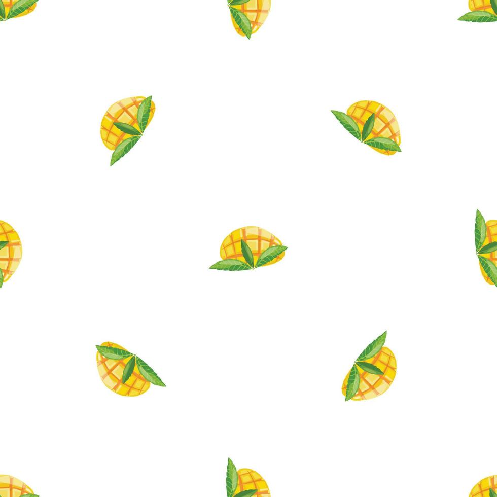 ljuv mango mönster sömlös vektor