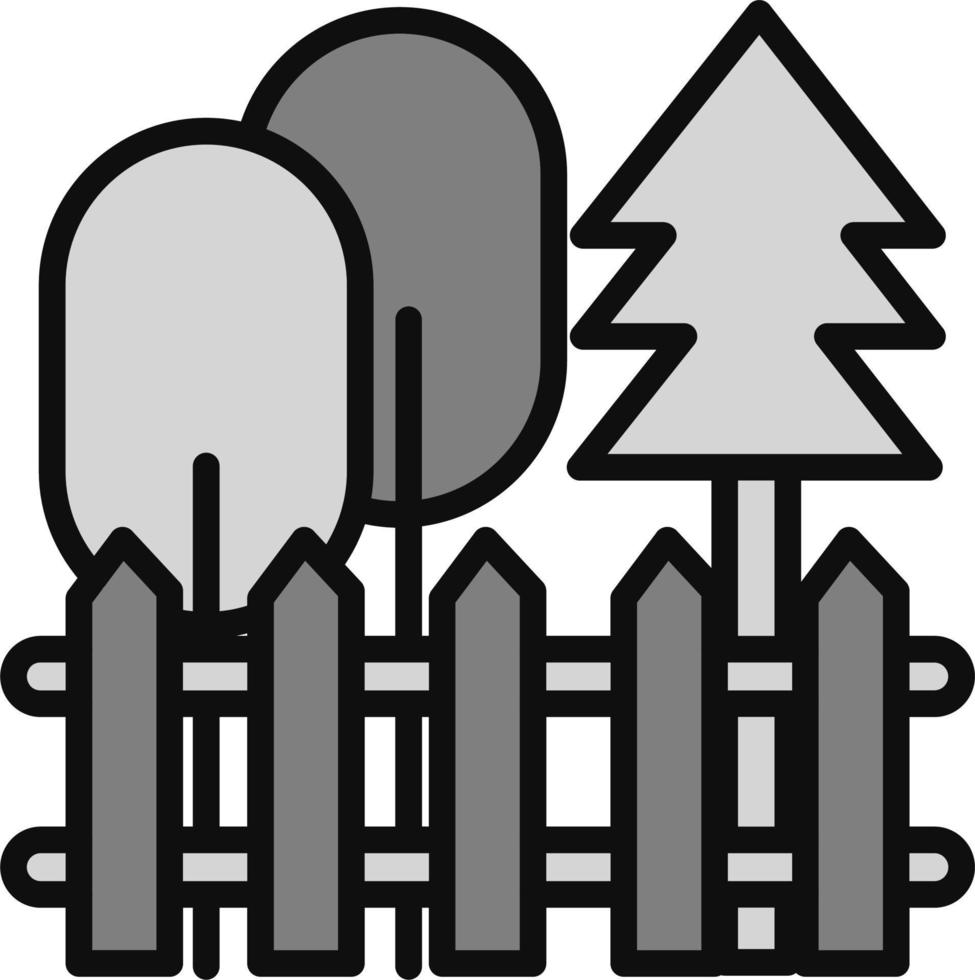 Garten-Vektor-Symbol vektor