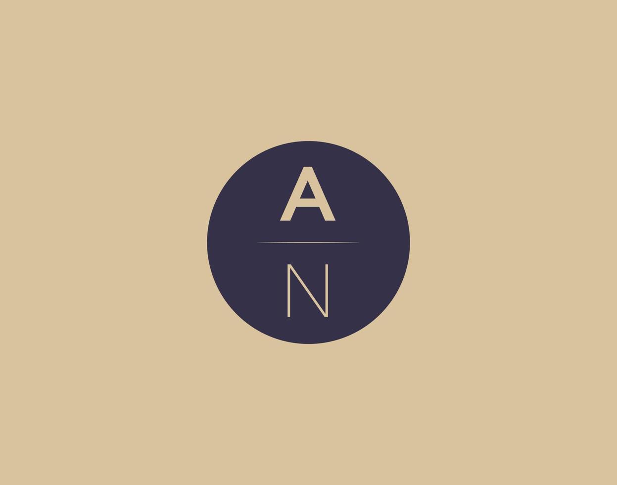ett brev modern elegant logotyp design vektor bilder