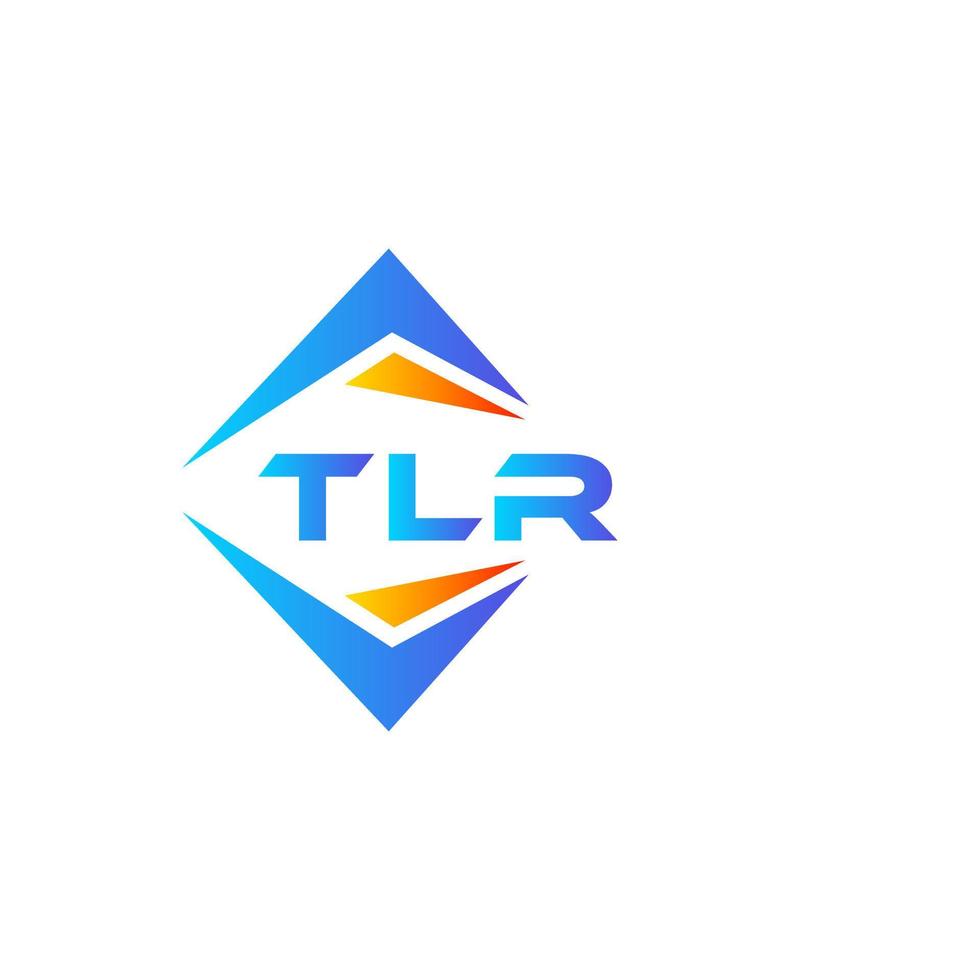 tlr abstrakt teknologi logotyp design på vit bakgrund. tlr kreativ initialer brev logotyp begrepp. vektor