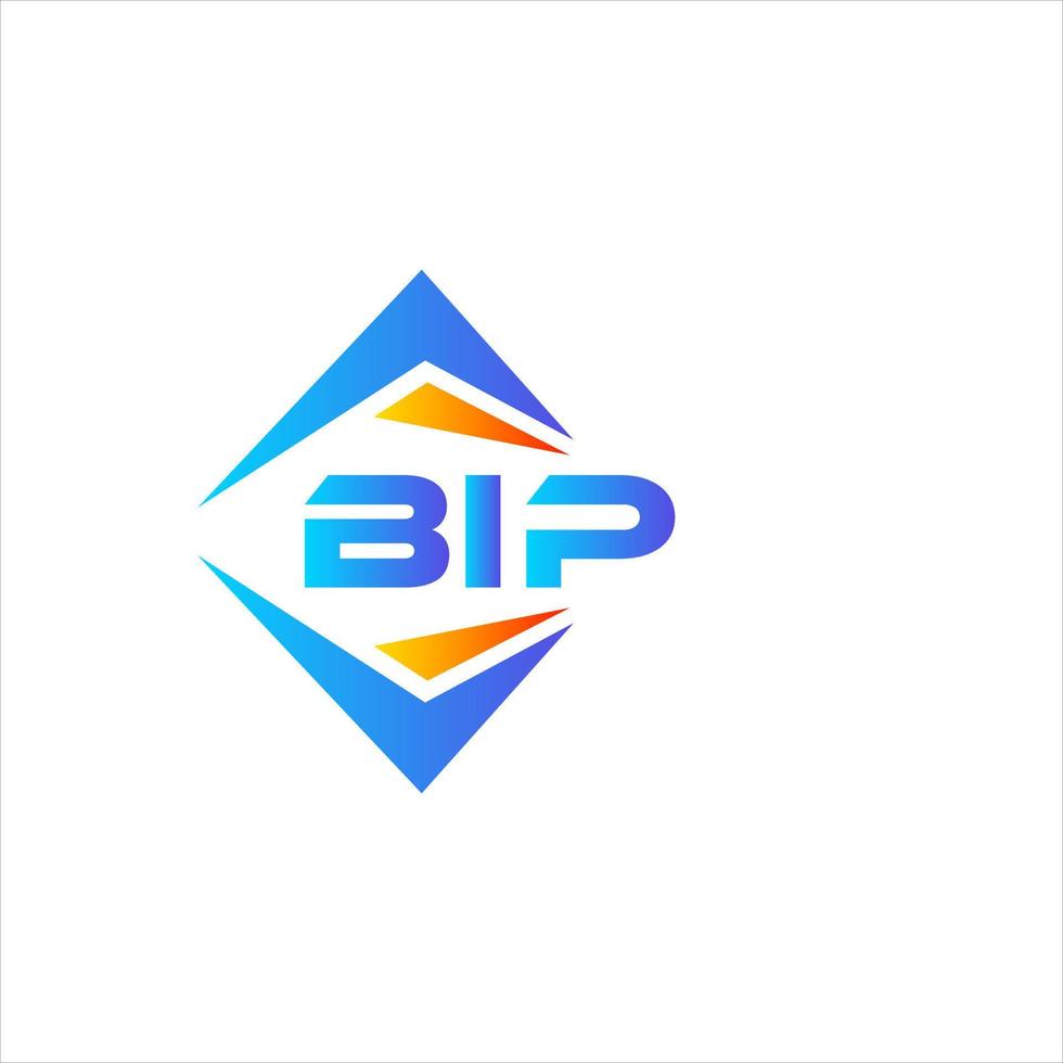 bip abstrakt teknologi logotyp design på vit bakgrund. bip kreativ initialer brev logotyp begrepp. vektor