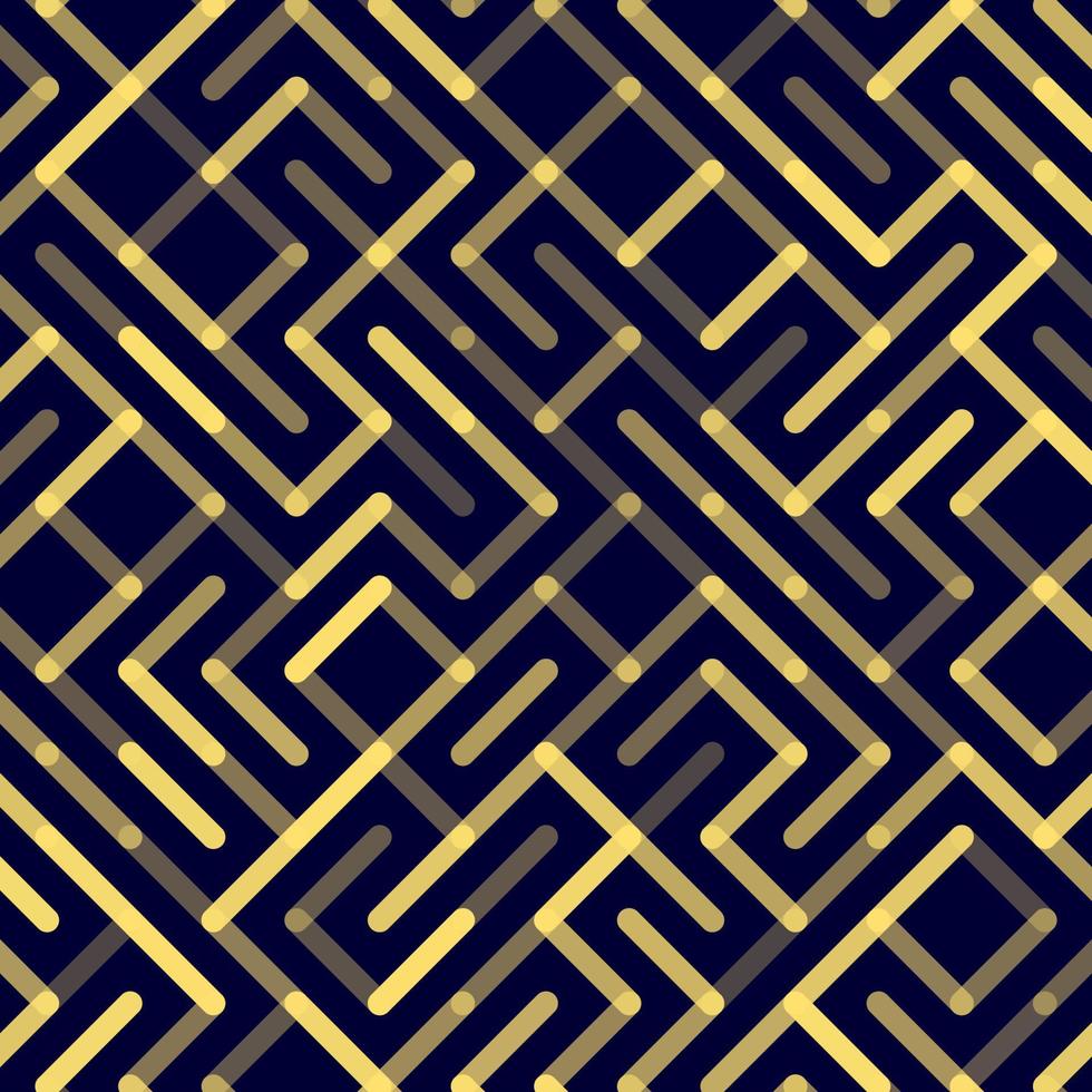Linien Vektor nahtlose Muster. geometrische gestreifte Verzierung. monochromer linearer Hintergrund