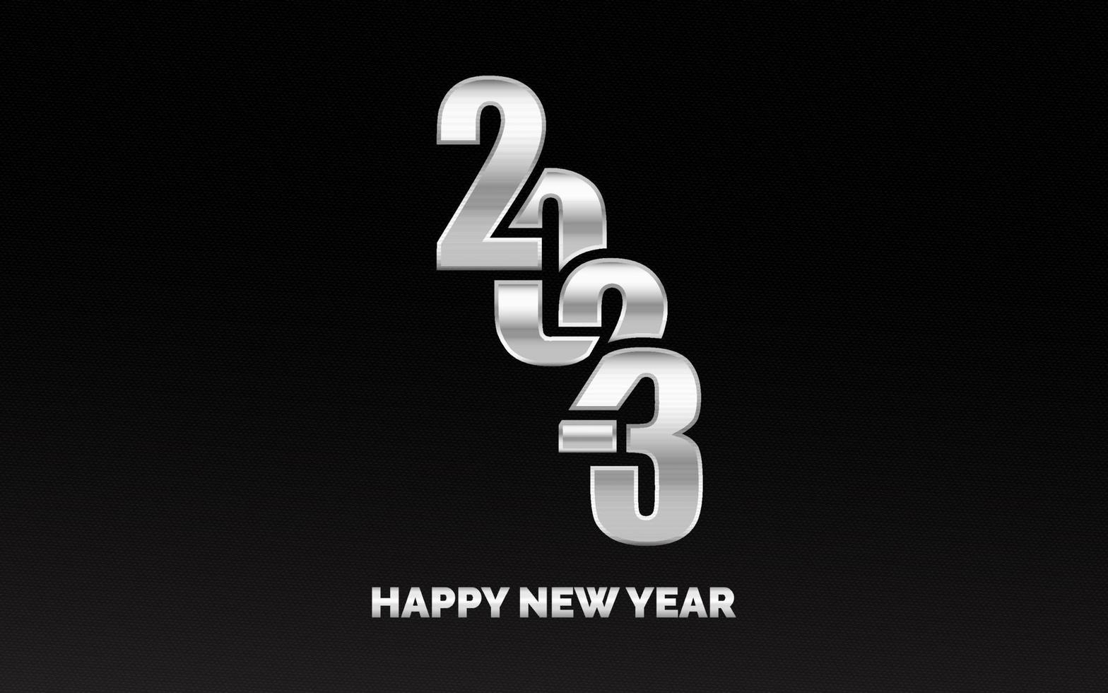 2047 Lycklig ny år symboler. ny 2023 år typografi design. 2023 tal logotyp illustration vektor
