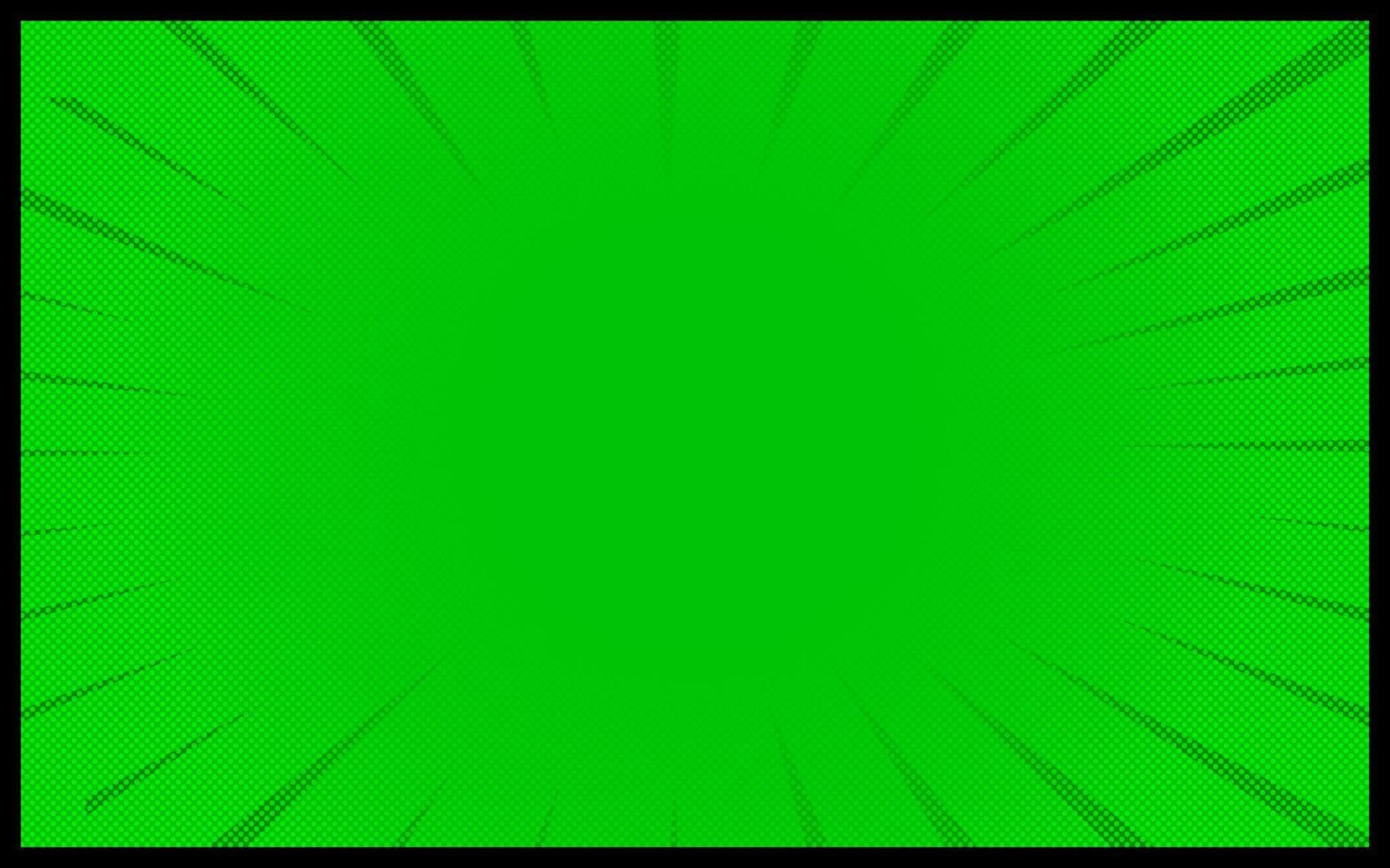 grön komisk bakgrund retro vektor