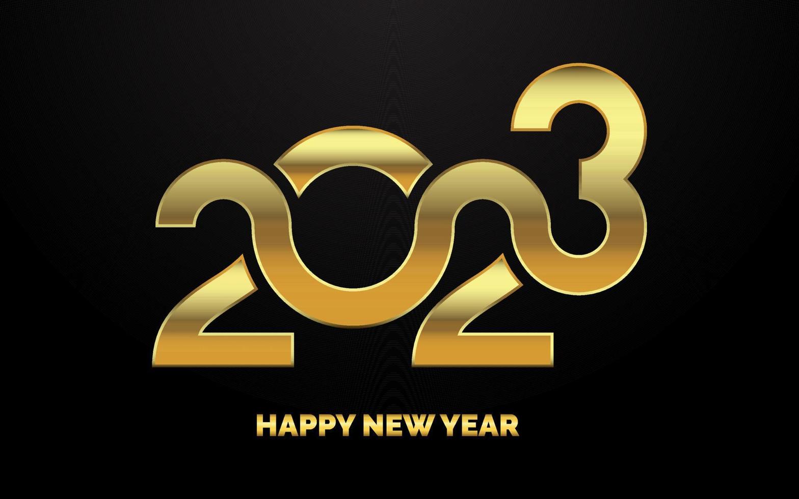 2054 frohes neues Jahr Symbole. neues Typografie-Design für das Jahr 2023. 2023-Zahlen-Logo-Illustration vektor