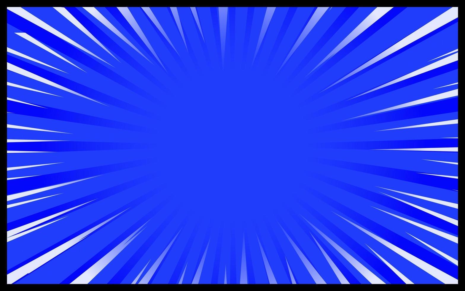 blå komisk bakgrund retro vektor