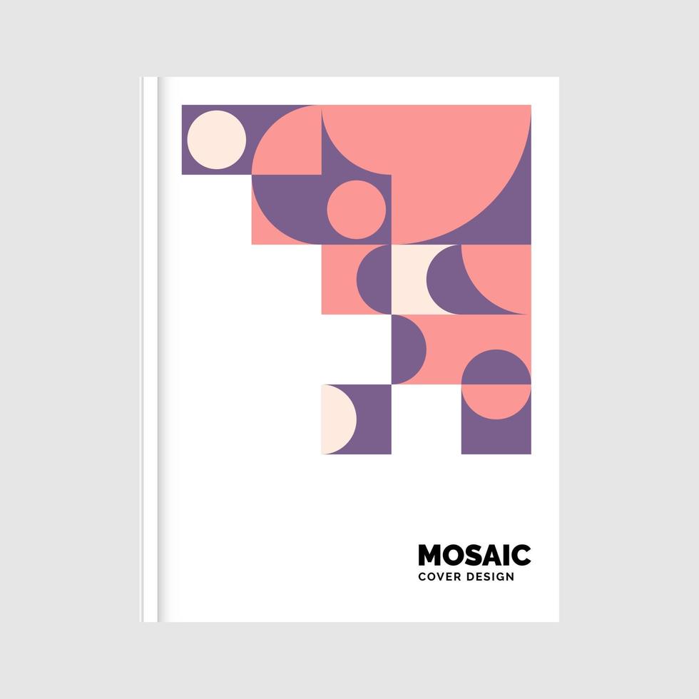 moderne unternehmensgeschäftsbuch-cover-designvorlage. Vektor-Illustration vektor