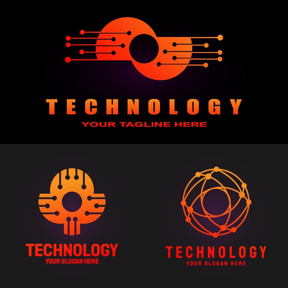 Zukunftstechnologie-Symbol vektor