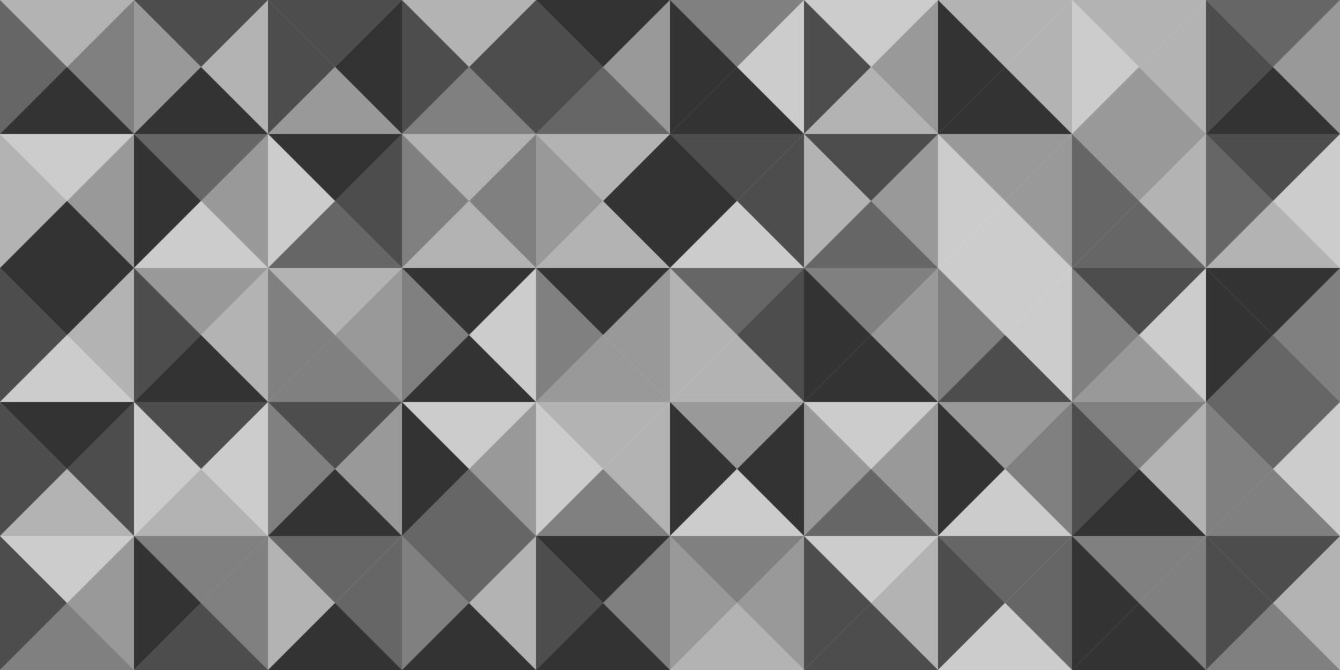 Hintergrund Monochrom von Dreiecken in Grautönen. vektor