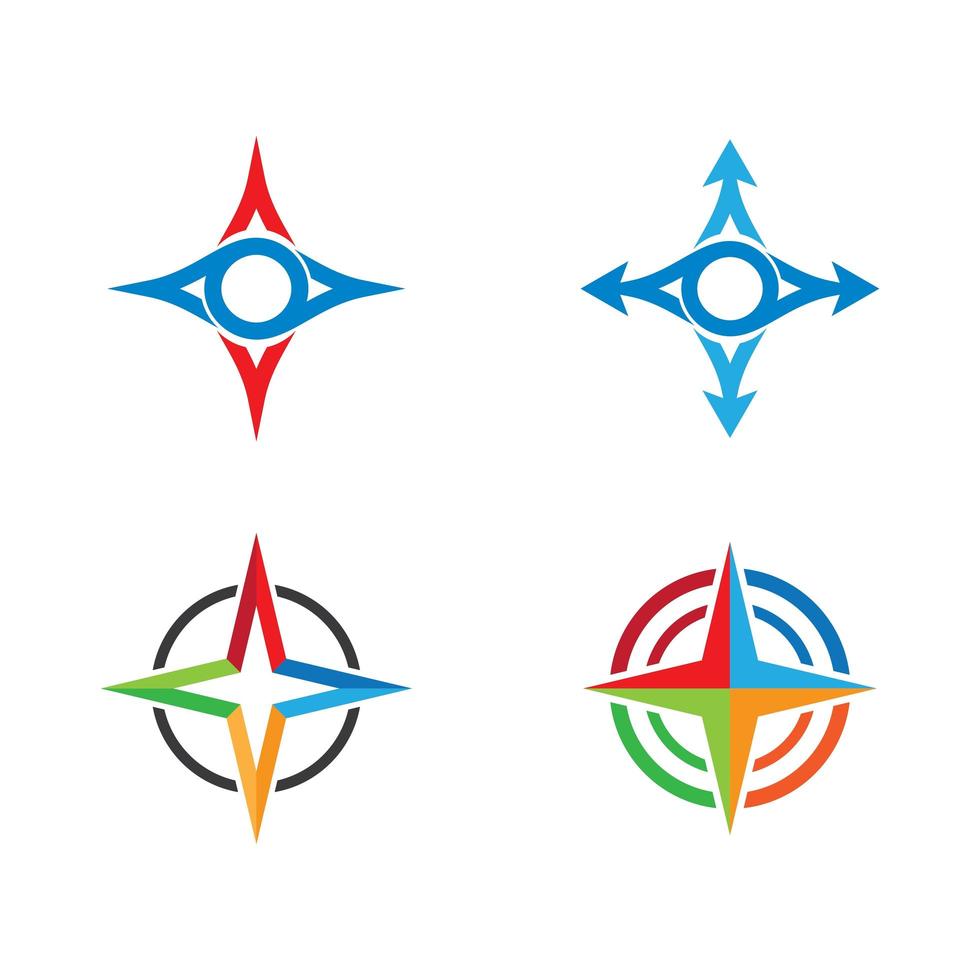 Kompass-Logo-Bilder vektor