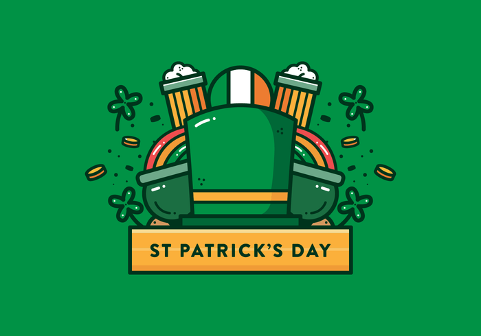 St Patrick Tag Vektor