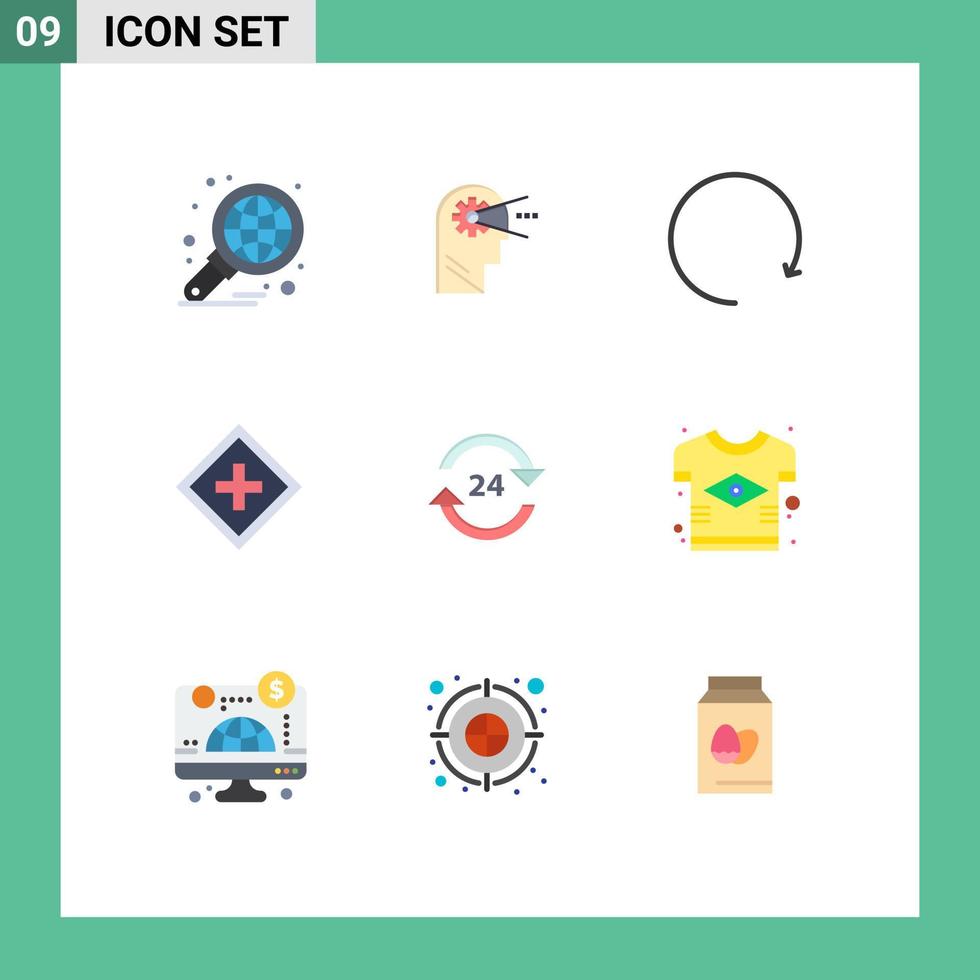 Stock Vector Icon Pack mit 9 Zeilenzeichen und Symbolen für den Concierge-Service-Kopf erhöhen die vom Kunden bearbeitbaren Vektordesign-Elemente