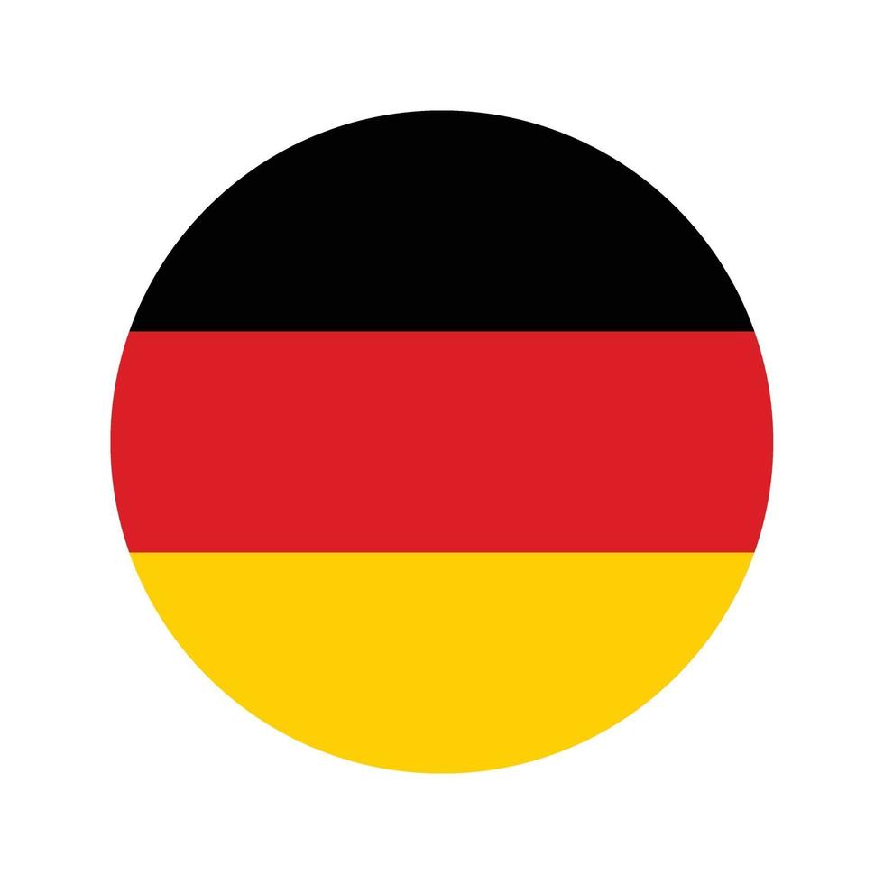 deutschland ikon flagge vektor