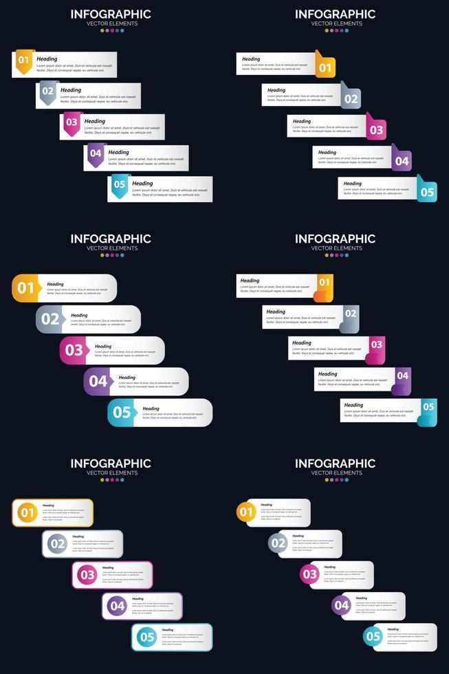 Lägg till visuell överklagande till din företag presentationer med vektor infographics