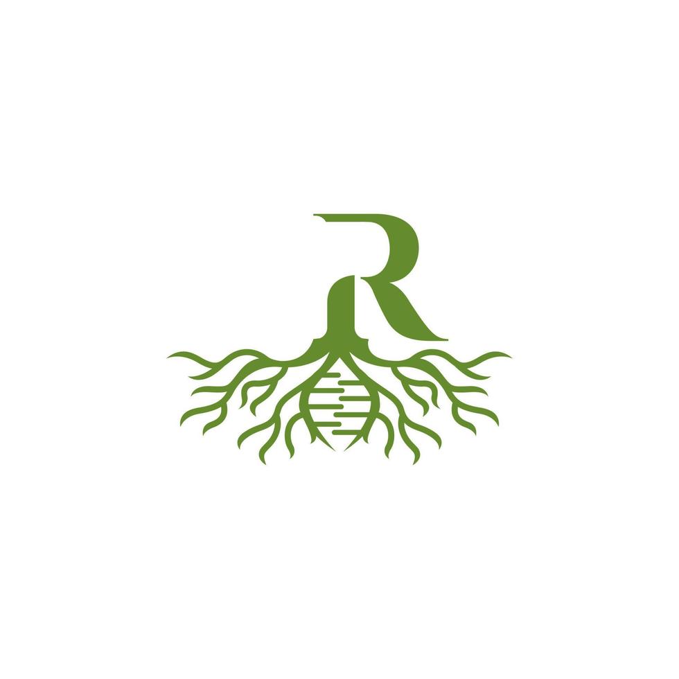 DNA-Suchsymbol-Logo-Design-Inspiration. biologisches Vorlagensymbol vektor