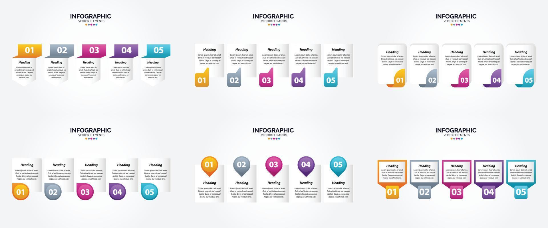 vektor illustration infographics platt design uppsättning för reklam broschyr flygblad och tidskrift