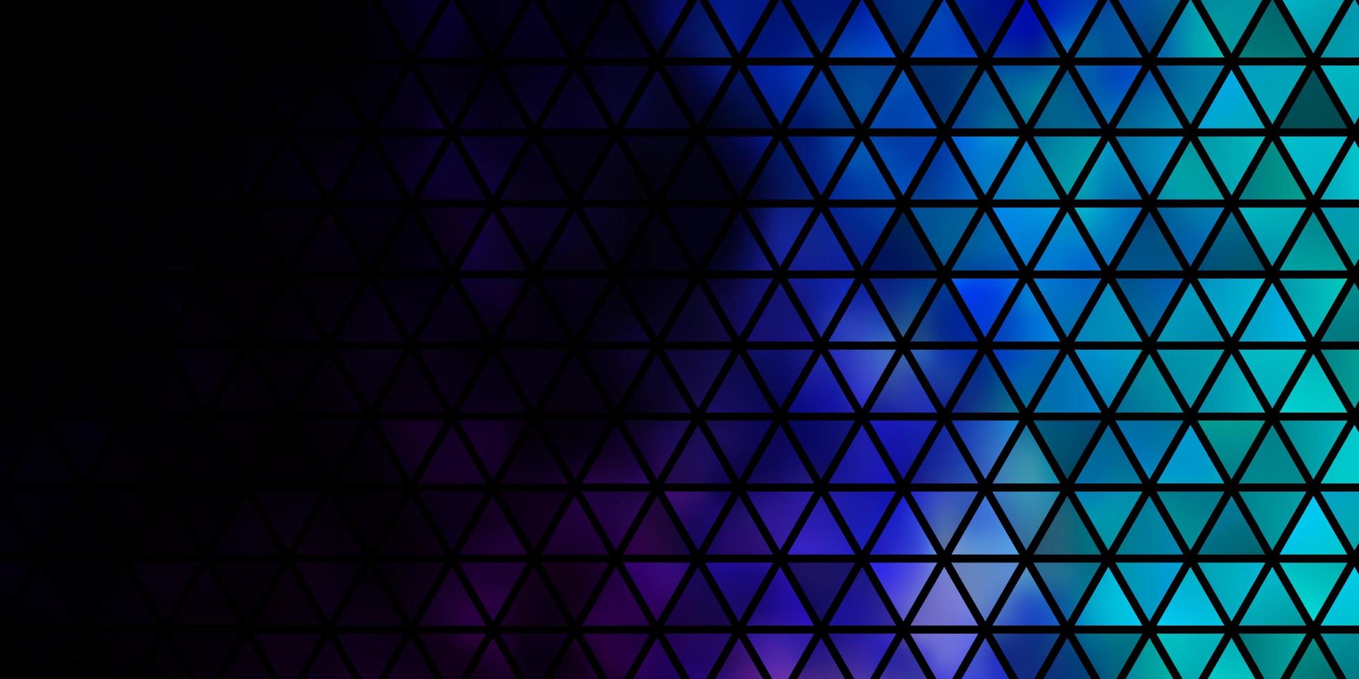 mörkrosa, blå vektorstruktur med triangulär stil. vektor