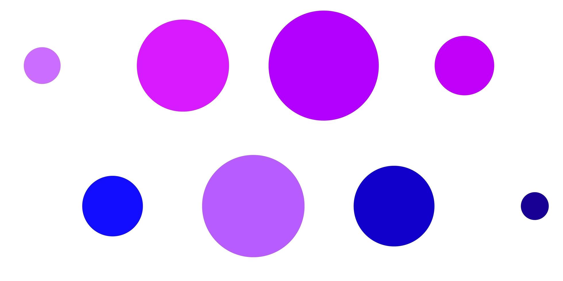 ljusrosa, blå vektorbakgrund med fläckar. vektor