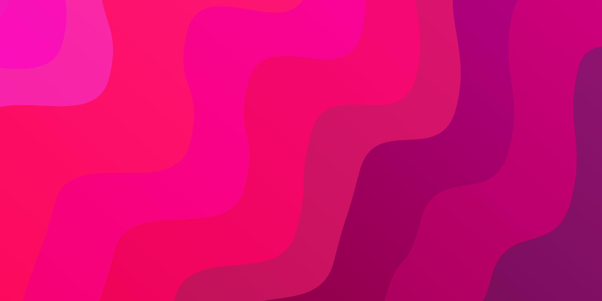 hellviolettes, rosa Vektormuster mit Linien. vektor