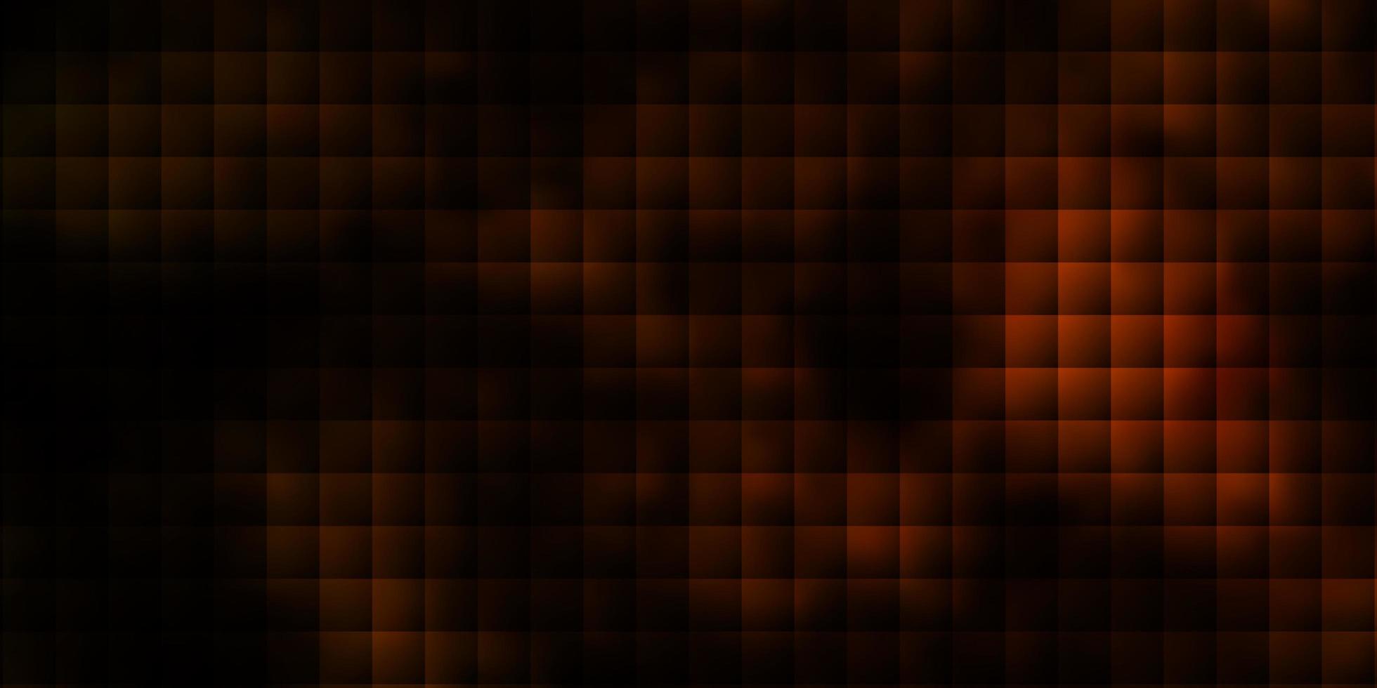 mörk orange vektor bakgrund i polygonal stil.