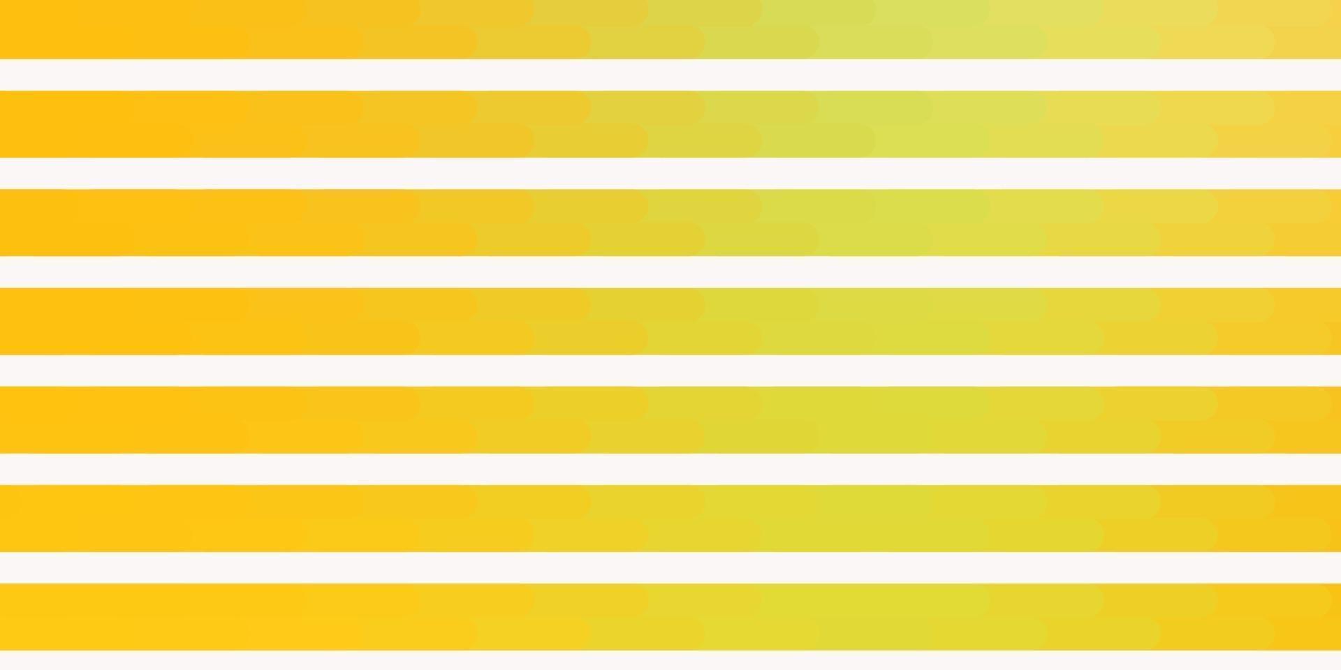 hellgrüner, gelber Vektorhintergrund mit Linien. vektor