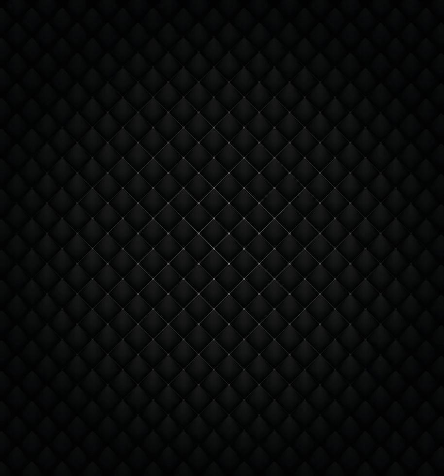 Das Hintergrundbild eines schwarzen Diamanten wird wiederholt in Mustern angeordnet. vektor