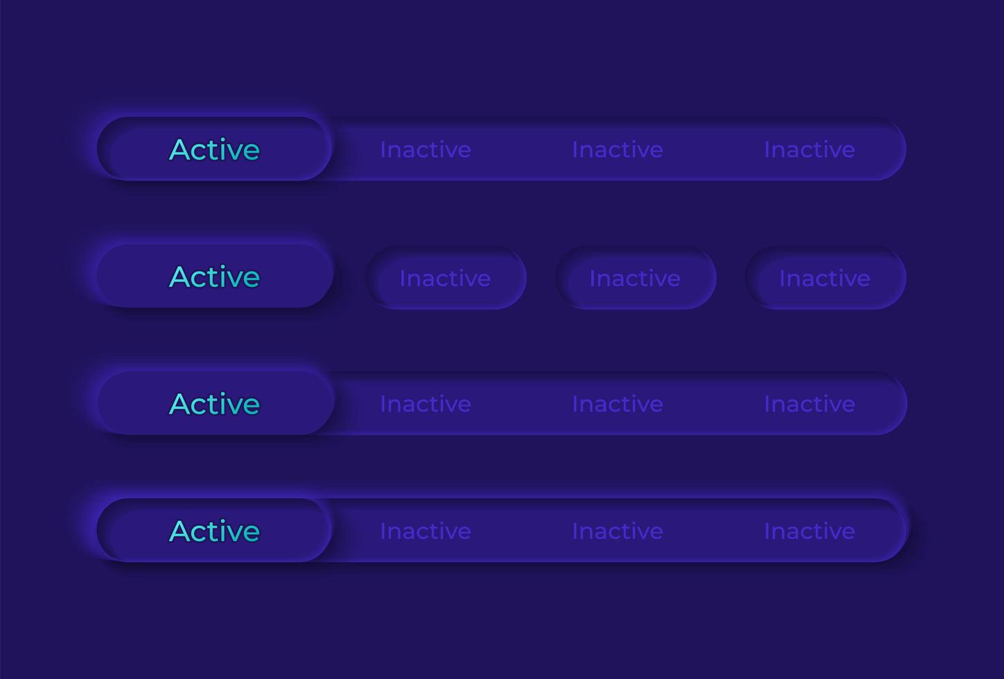 Schalter ui Elemente Kit vektor