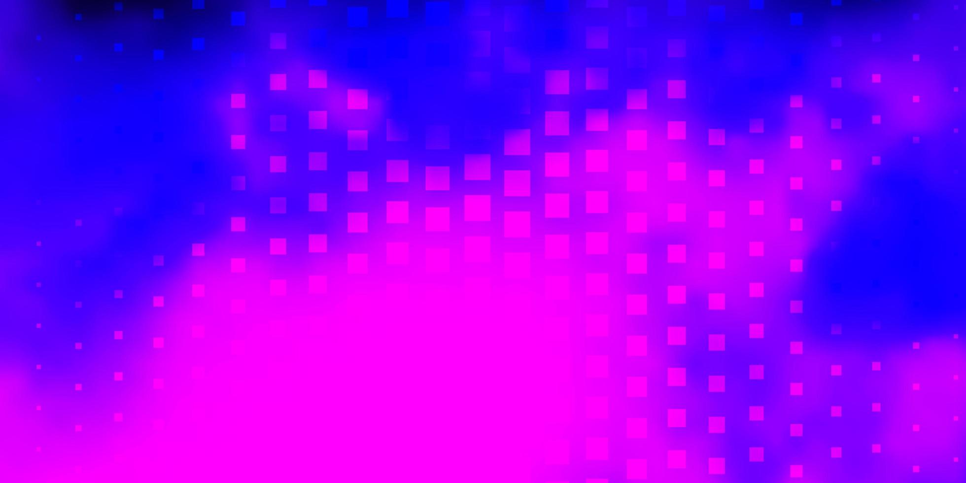 hellviolettes, rosa Vektorlayout mit Linien, Rechtecken. vektor