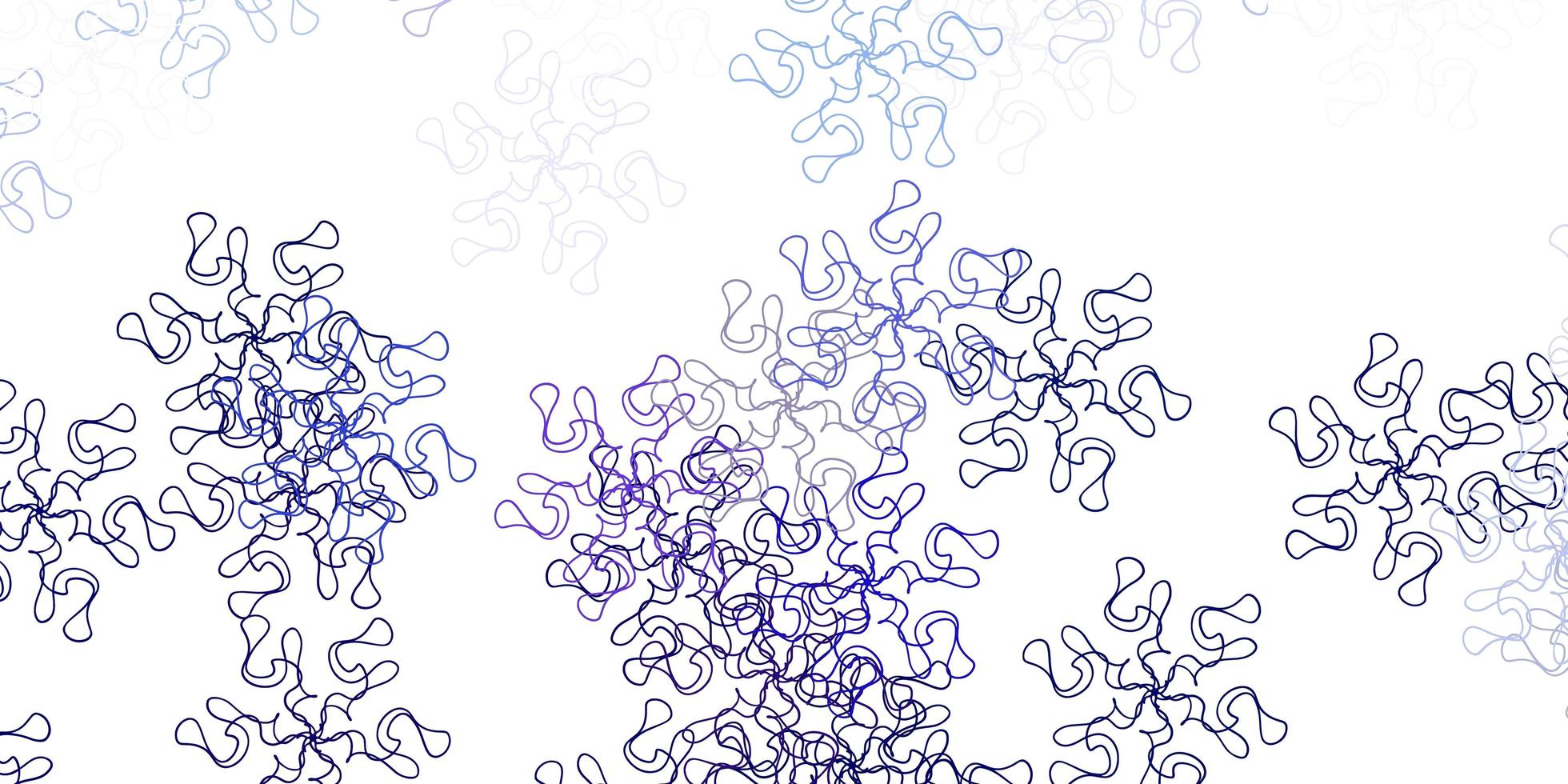 natürliches Layout des hellrosa, blauen Vektors mit Blumen. vektor