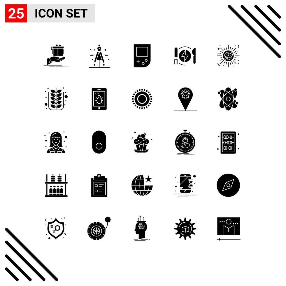 stock vektor ikon packa av 25 linje tecken och symboler för kvinna sex trösta hotell energi redigerbar vektor design element