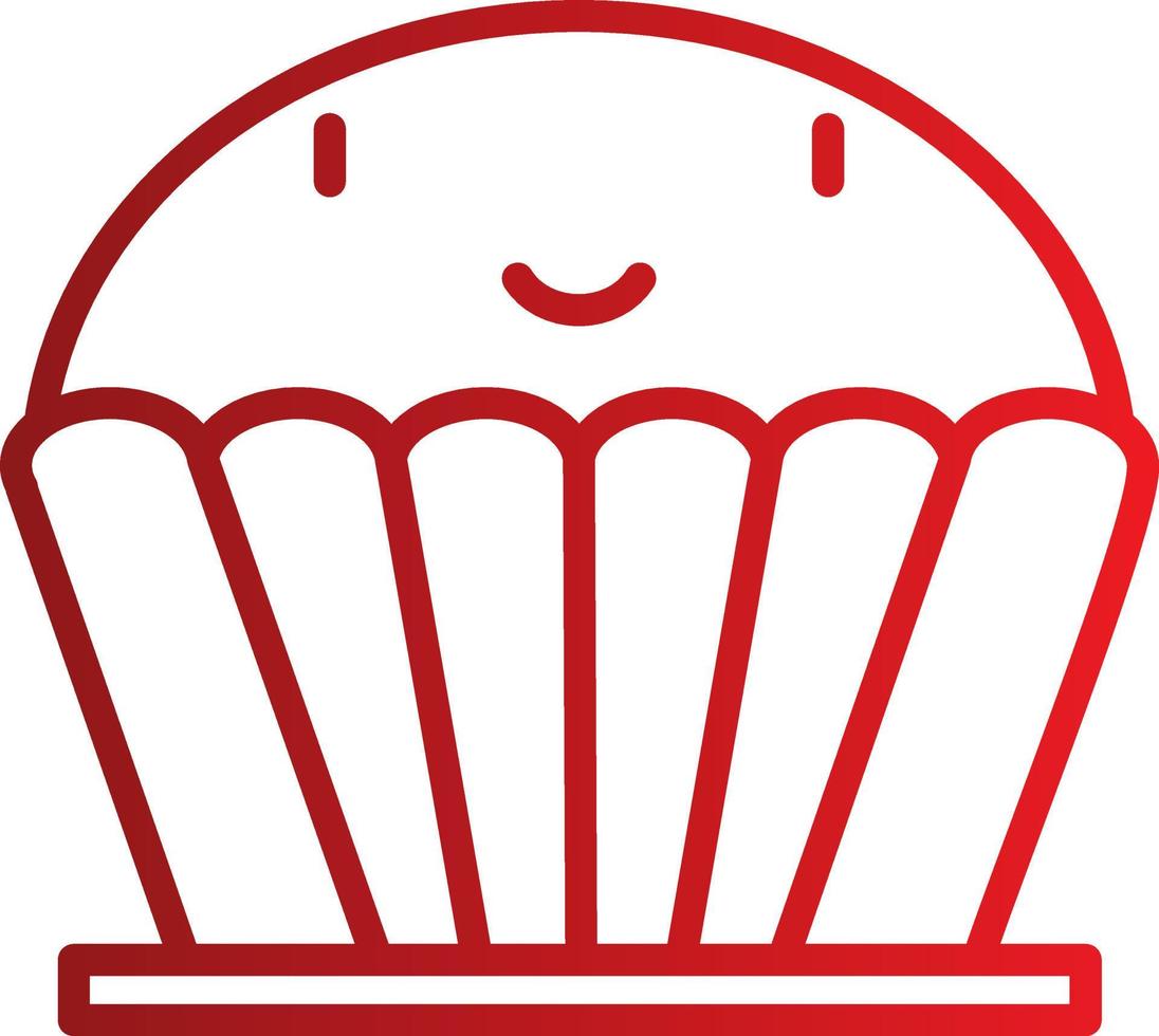 muffin vektor ikon