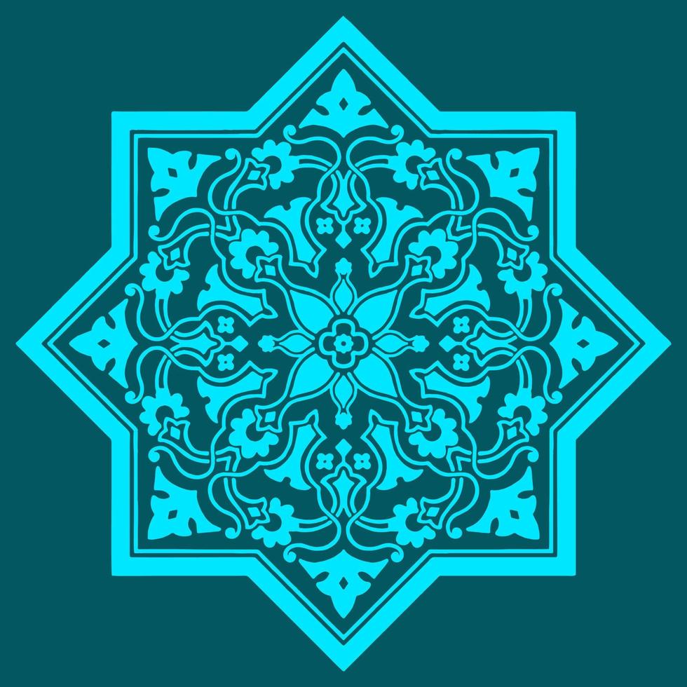 luxus-mandala-hintergrund arabeskenmuster arabisch-islamischer oststil.dekoratives mandala für druck, cover, broschüre, flyer, banner vektor