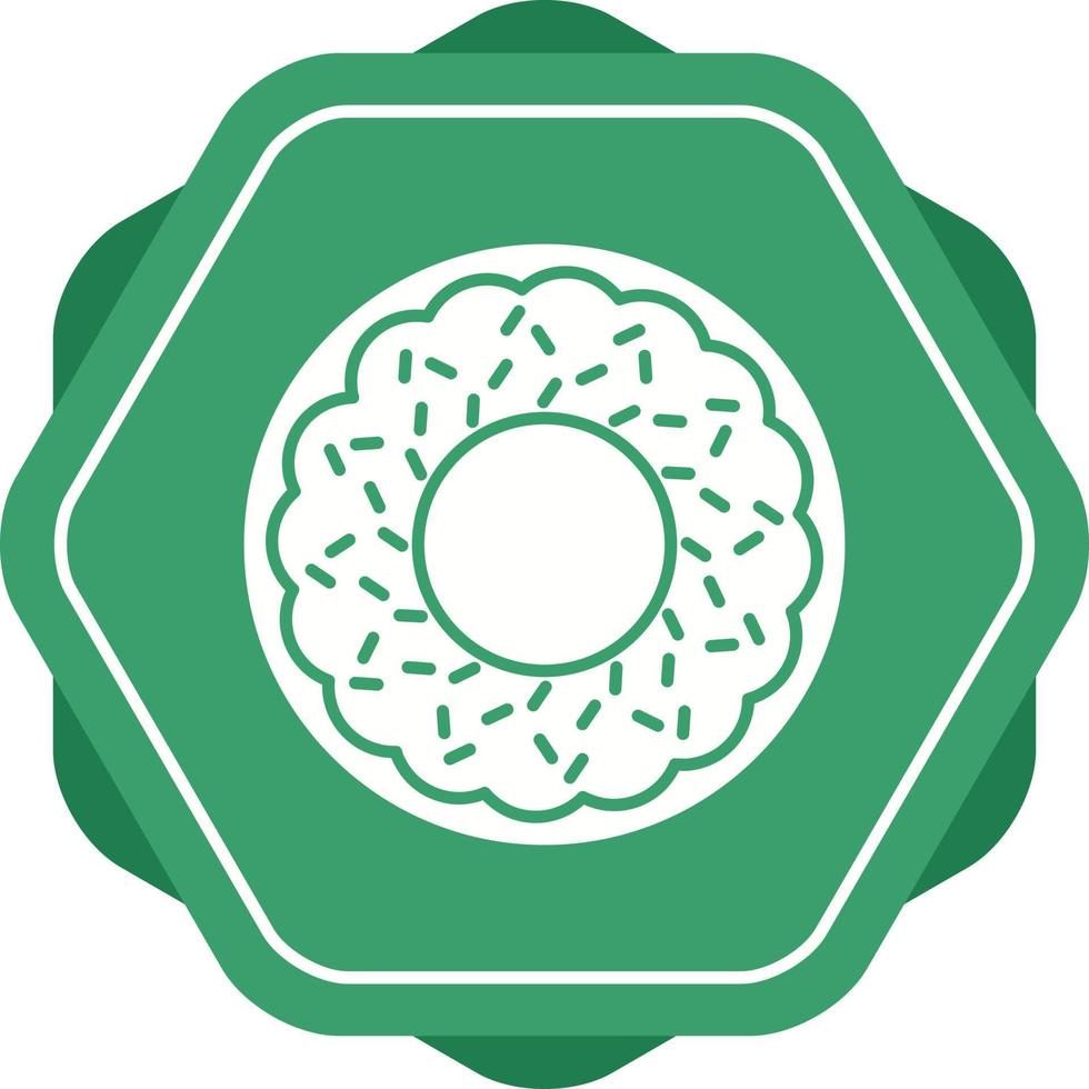 Donut-Vektor-Symbol vektor