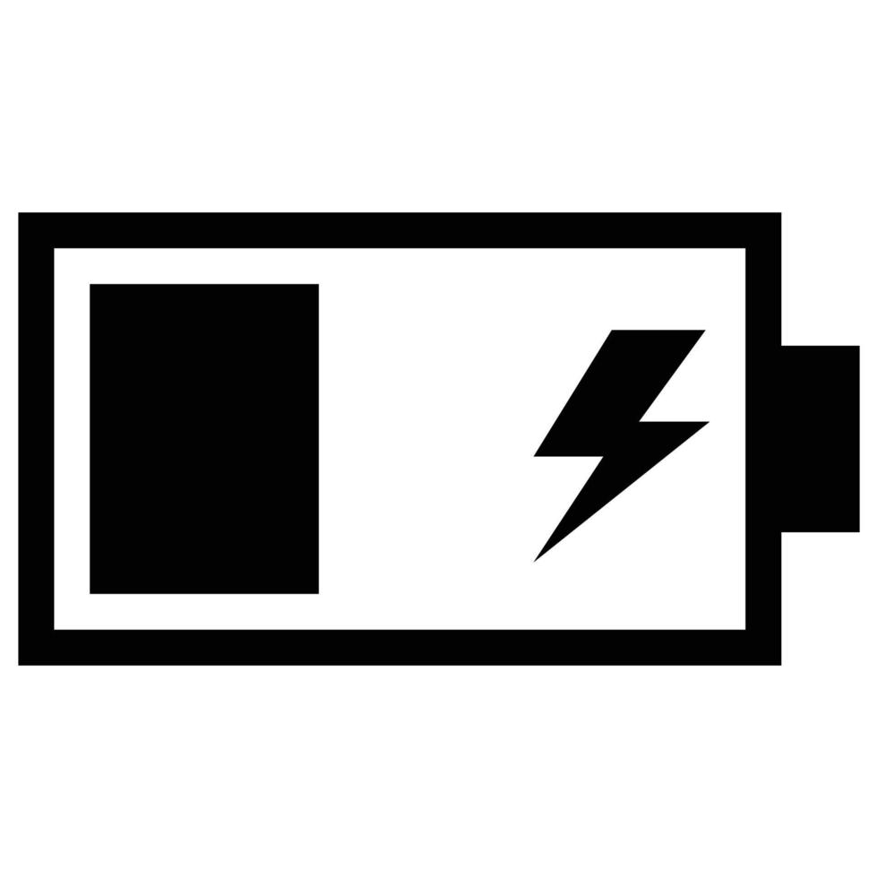 batteri ikon vektor illustration