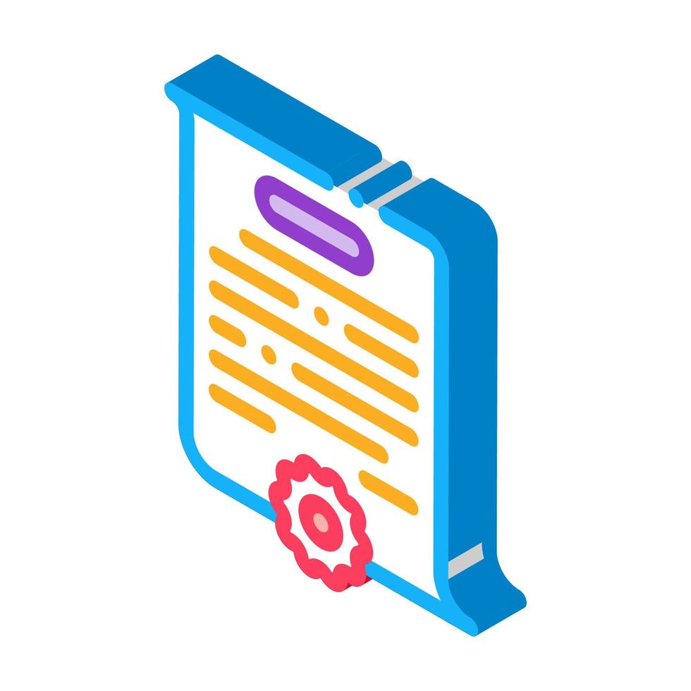 case parsing isometrische symbolvektorillustration vektor