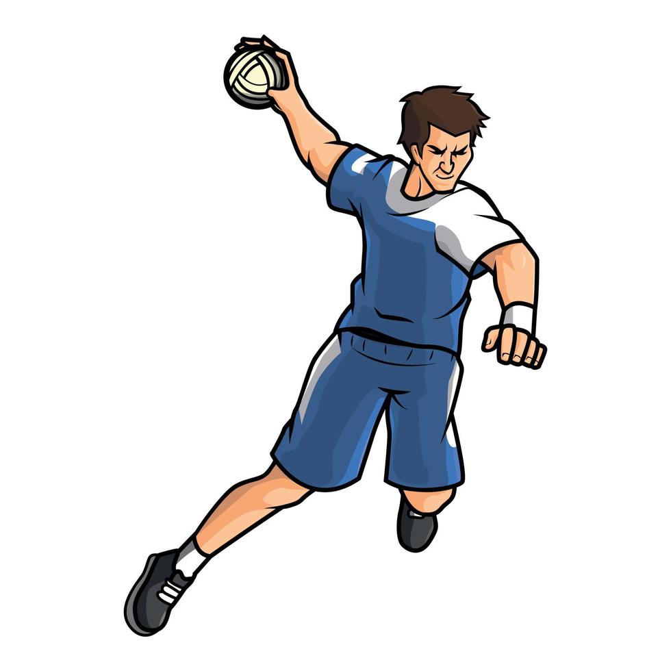 Handball-Vektor-Illustration vektor