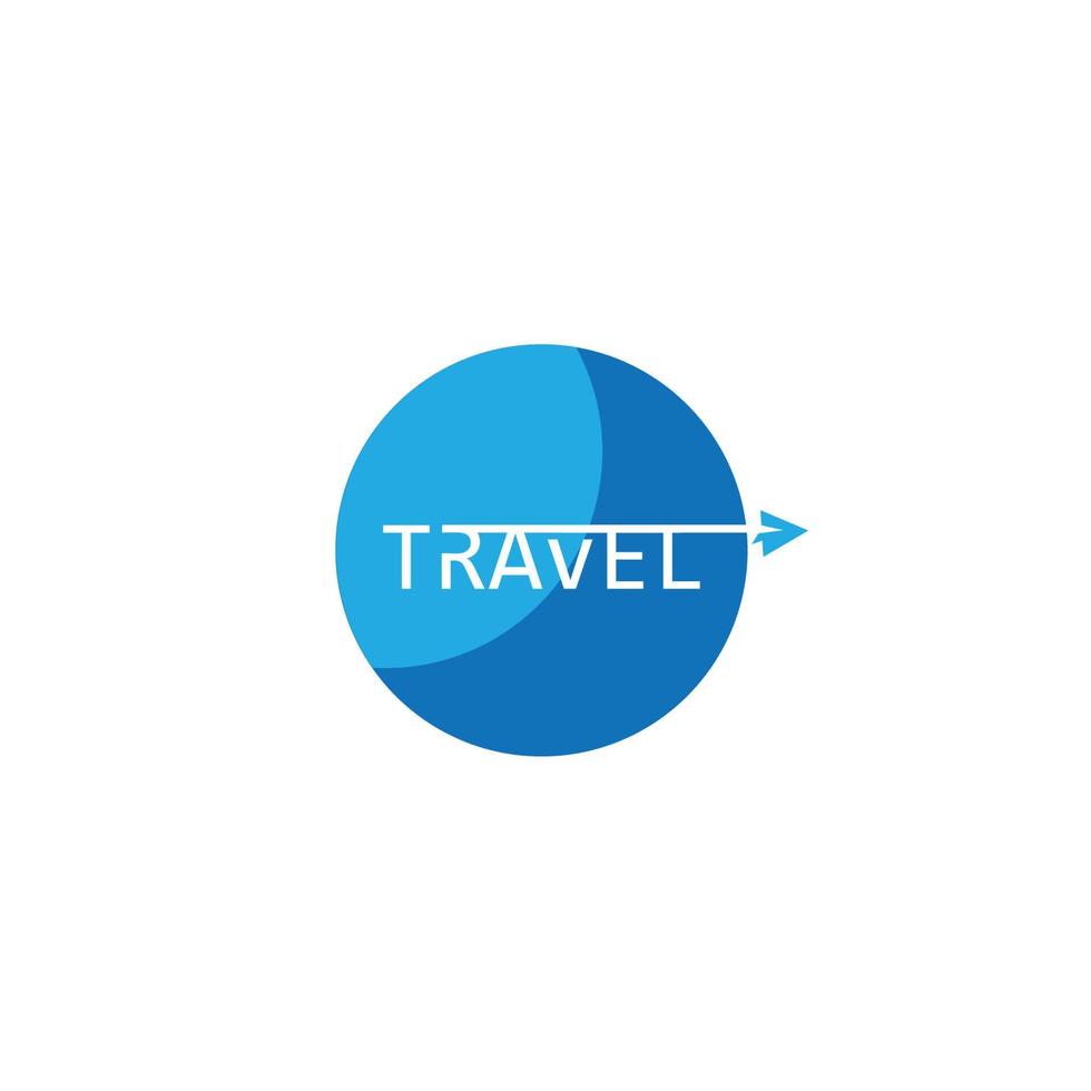 resa transport plan företag logotyp design symbol vektor