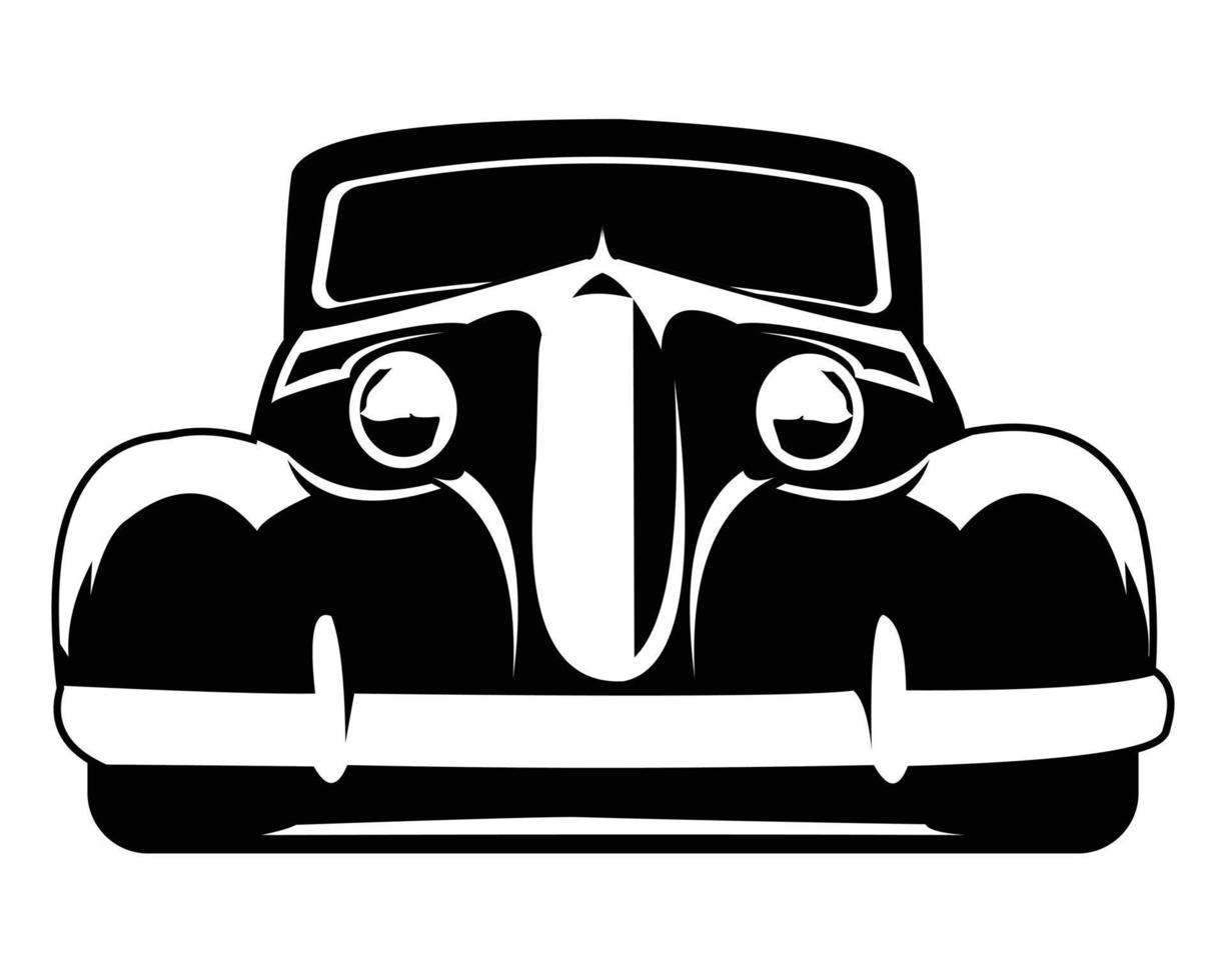 1935 lastbil logotyp. isolerat vit bakgrund se från främre. bäst för bricka, emblem, ikon, klistermärke design. och för de lastbilstransporter industri. tillgängliga i eps 10. vektor
