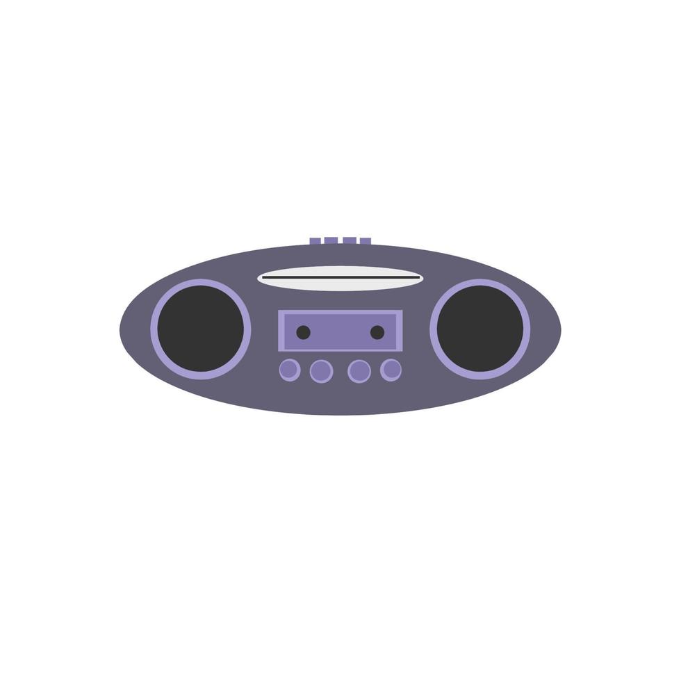 Radio-Icon-Design, ein einfaches Icon mit einem eleganten Konzept, geeignet für Ihre Sammlung oder Ihr Firmenlogo vektor
